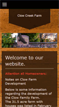 Mobile Screenshot of clowcreekfarm.com